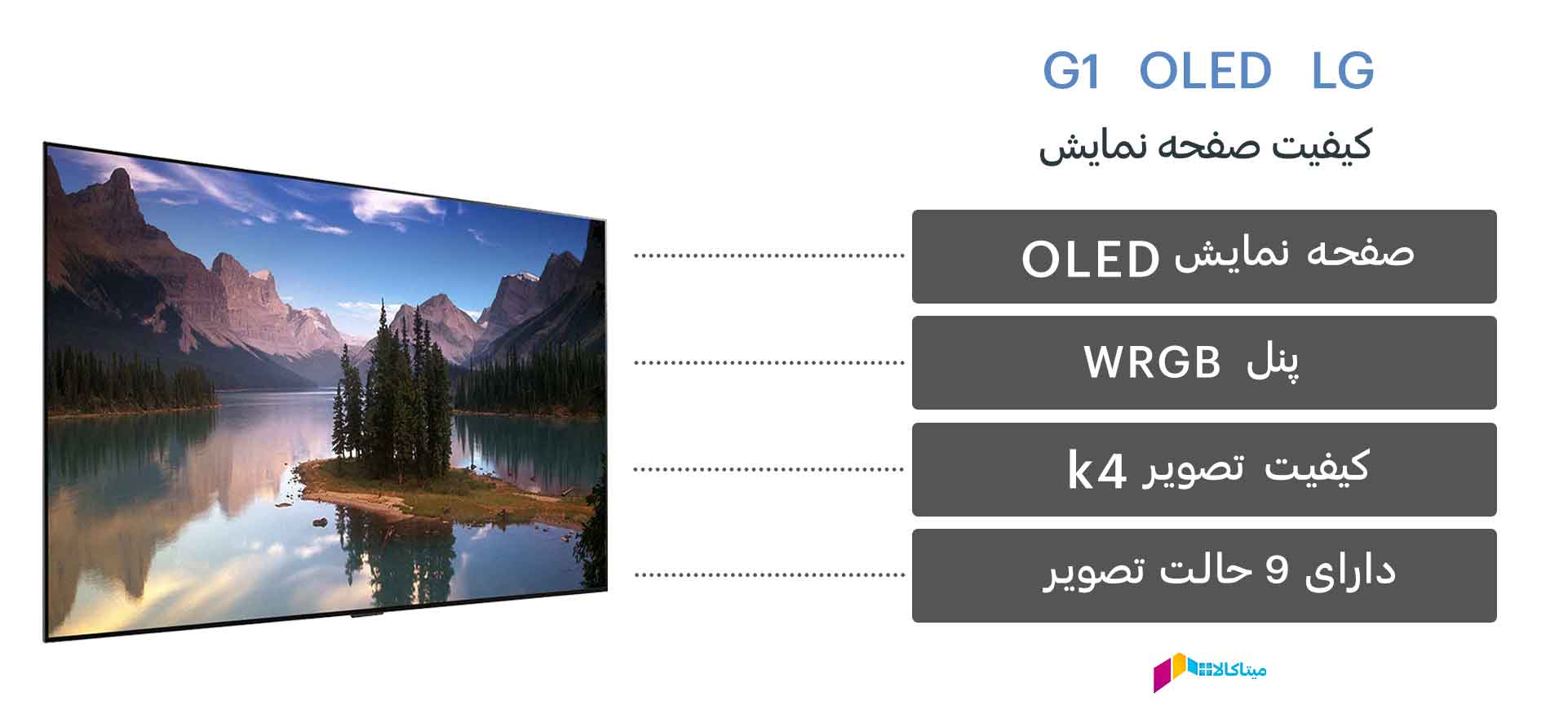 کیفیت صفحه نمایش تلویزیون اولد 65g1 ال جی 